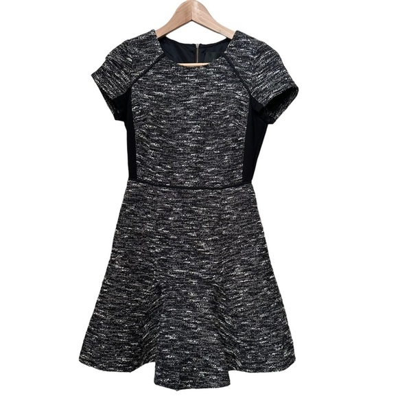 J. Crew Womens Short Sleeve‎ Fit & Flare Midi Dress Size 00 - Picture 1 of 9